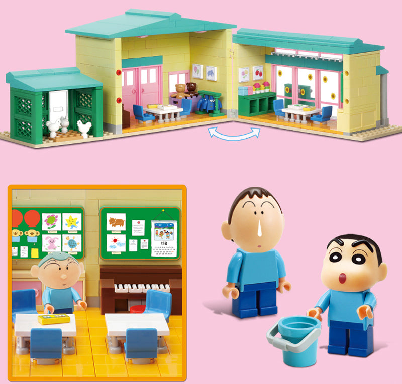 Oxford Block 蠟筆小新 Crayon Shin-Chan Classroom |JG3623