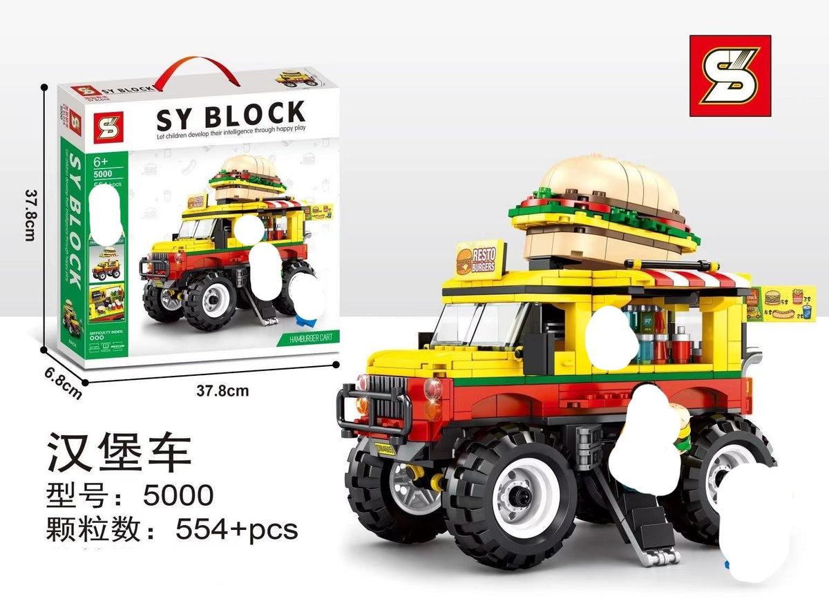 SY Block Sembo Monster Truck Cart Series 5000 5003