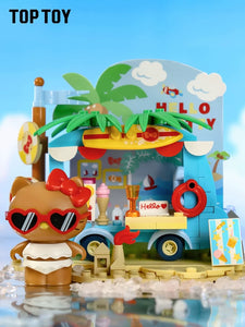 New [TopToy] Hello Kitty Beach Burger Restaurant | Licensed