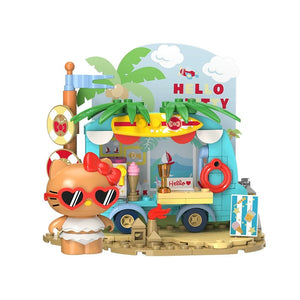 New [TopToy] Hello Kitty Beach Burger Restaurant | Licensed