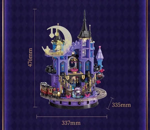 [Toptoy] Kuromi Purple Crystal-Like Castle | limited/licensed