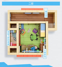 Load image into Gallery viewer, [Keeppley] Doraemon Nobita&#39;s Family House | K20422