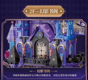 [Toptoy] Kuromi Purple Crystal-Like Castle | limited/licensed