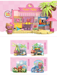 New [TopToy] Hello Kitty Beach Burger Restaurant | Licensed