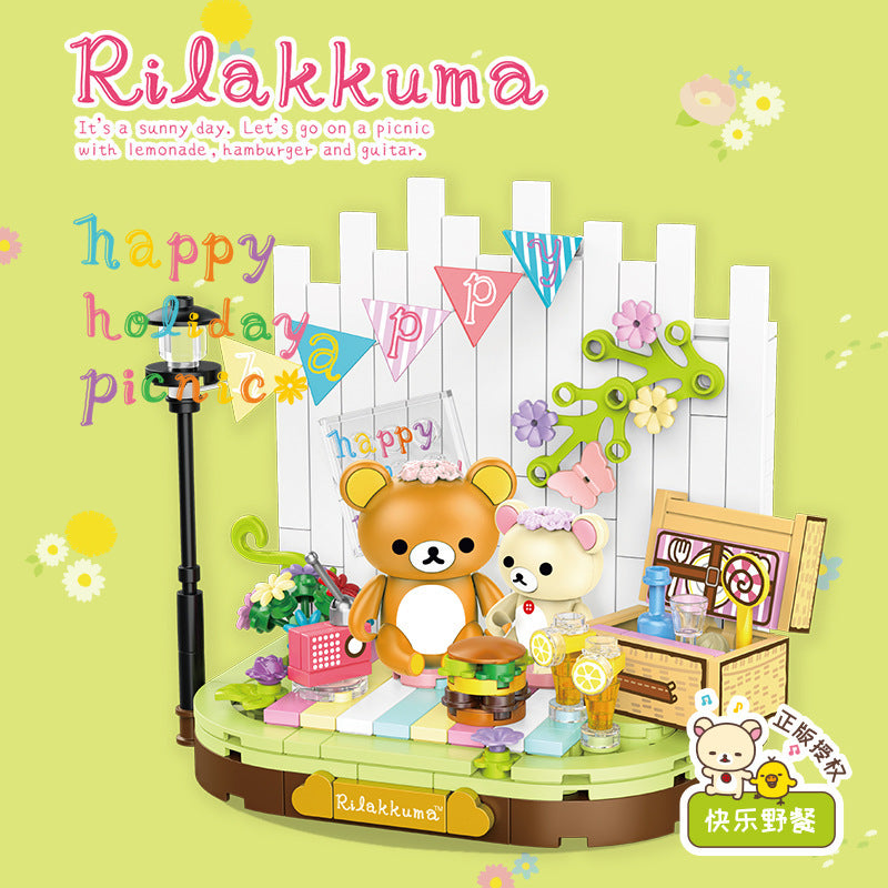 {Inbrixx} Rilakkuma Diorama Sets | 890401-890404