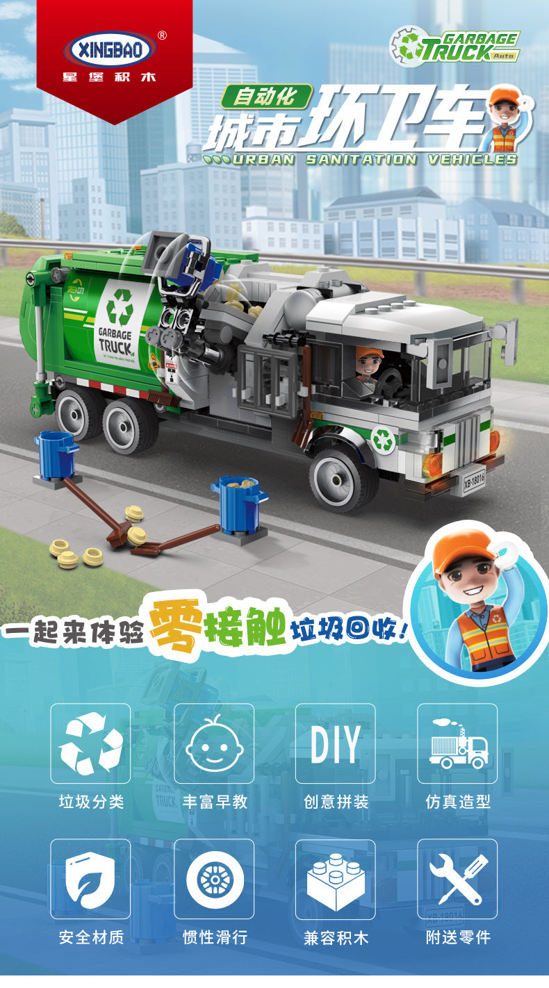 Xingbao Garbage Green Truck | 18016