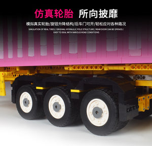 Xinyu (Happy Build) Pink Container Trailer | QC013