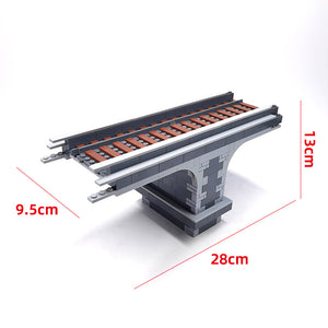 MOC Train Accessories Platforms and Tracks