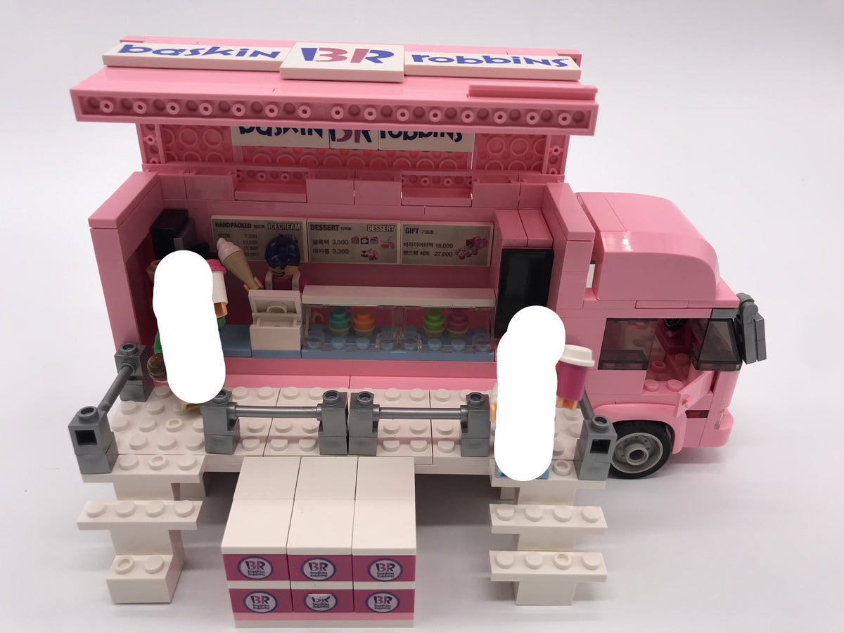 Oxford Block Baskin Robbins Food Truck | HS33914 – BrickMeUpScottie